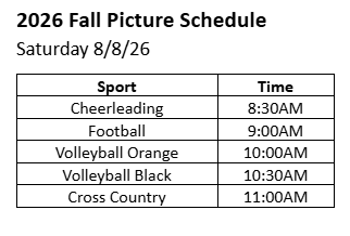 Fall 2026 NCMS Picture Schedule 1781096367053